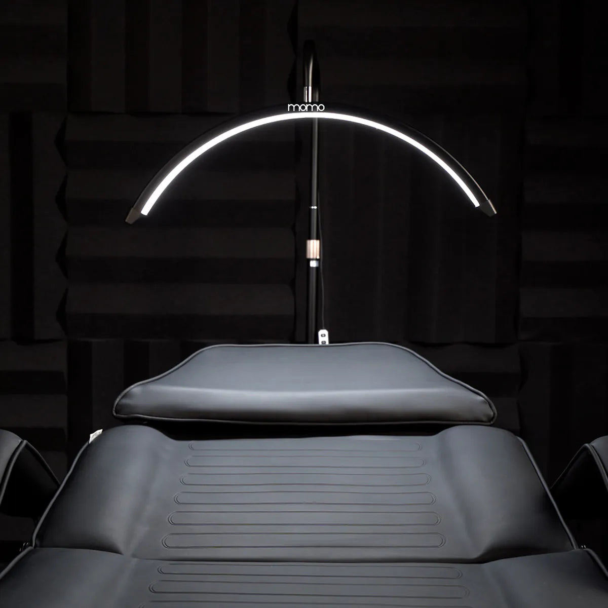 Momo White LED Eyelash and Makeup Drying Lamp with Stand