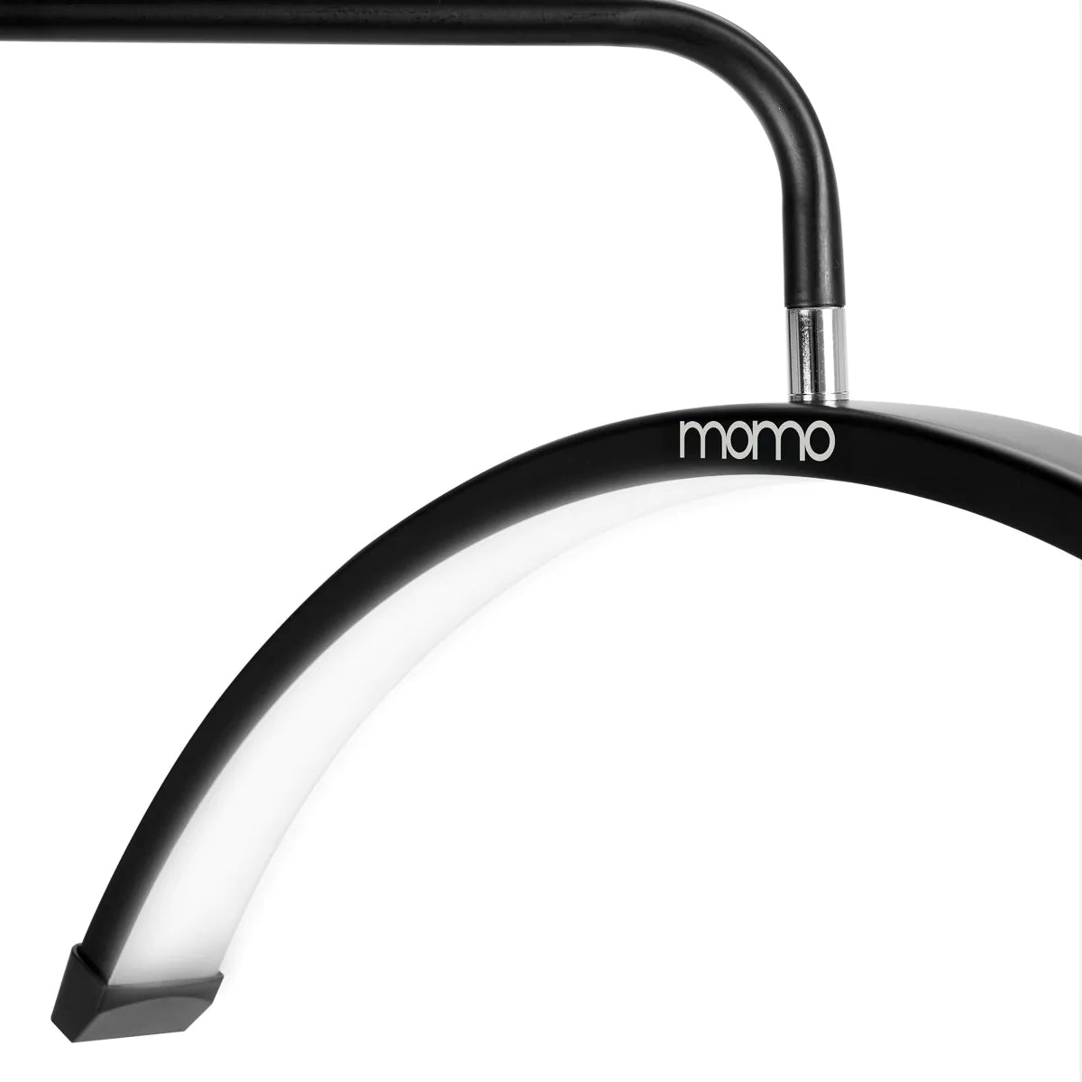 Momo Black LED Eyelash and Makeup Drying Lamp with Stand