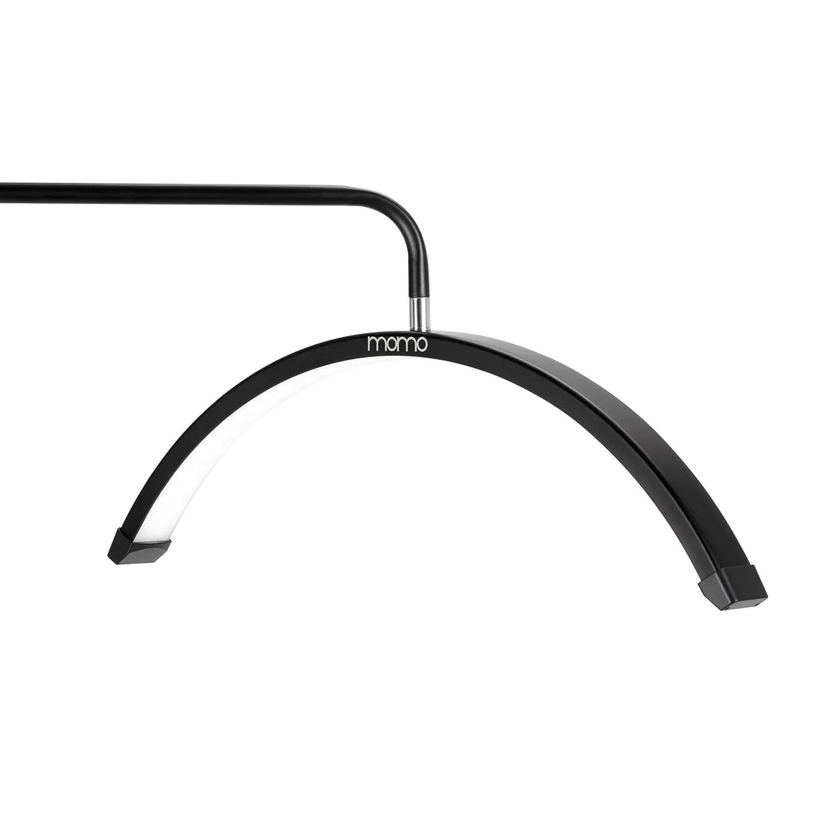 Momo Black LED Eyelash and Makeup Drying Lamp with Stand