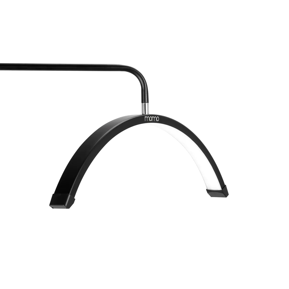 Momo Black LED Eyelash and Makeup Drying Lamp with Stand