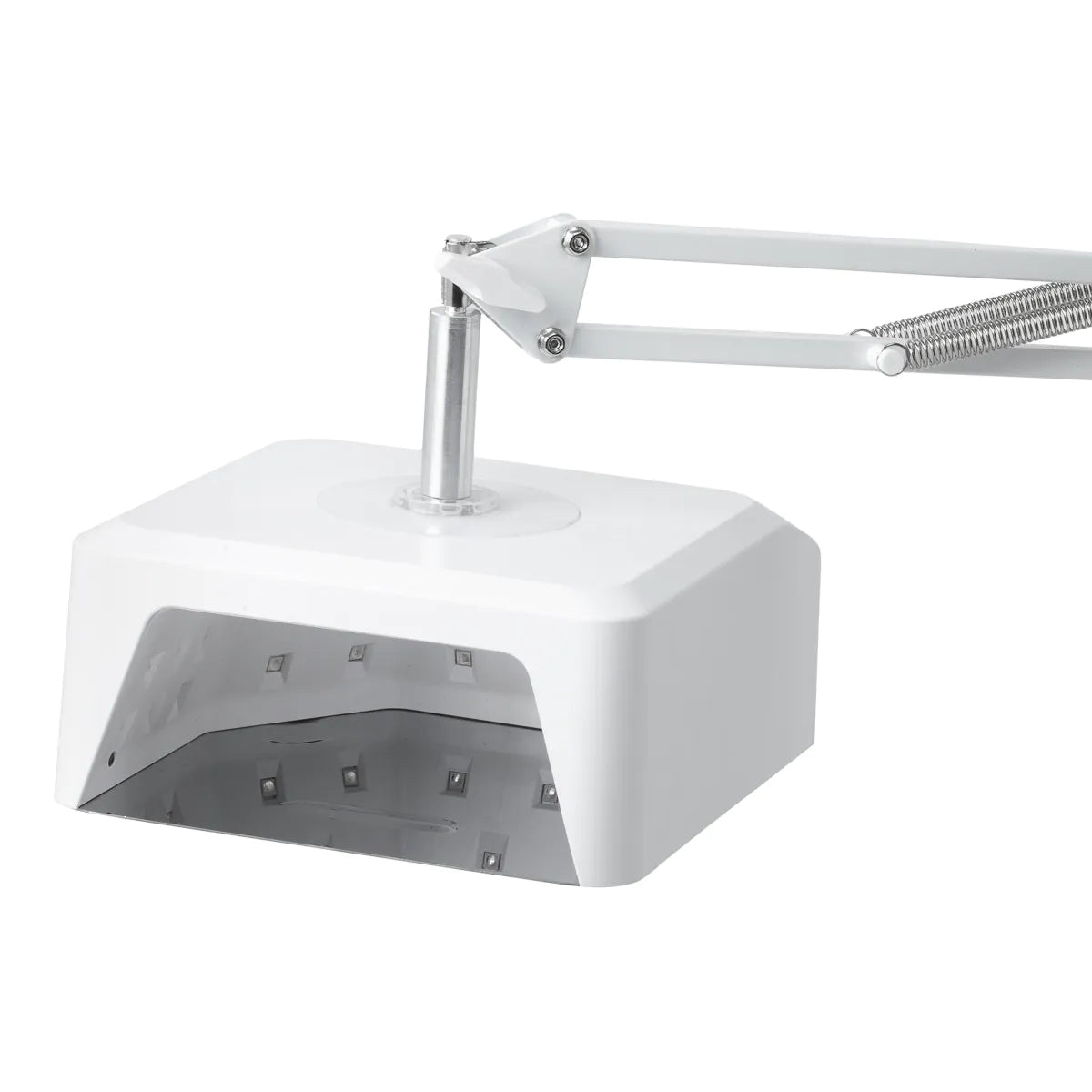 GLOW 112 UV/LED Pedicure Lamp with Tripod and Metal Base, White
