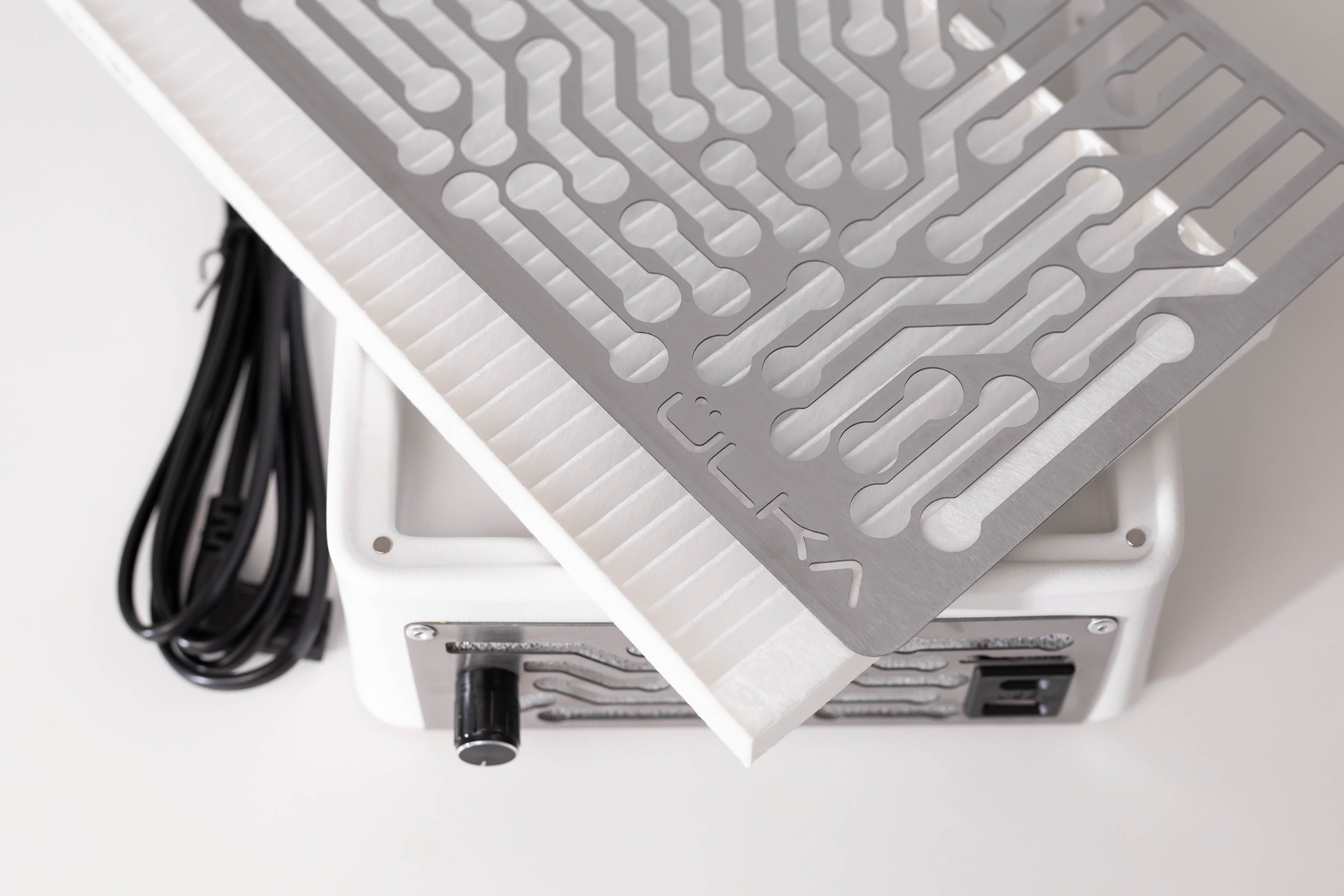 ULKA NANO Dust Collector in White