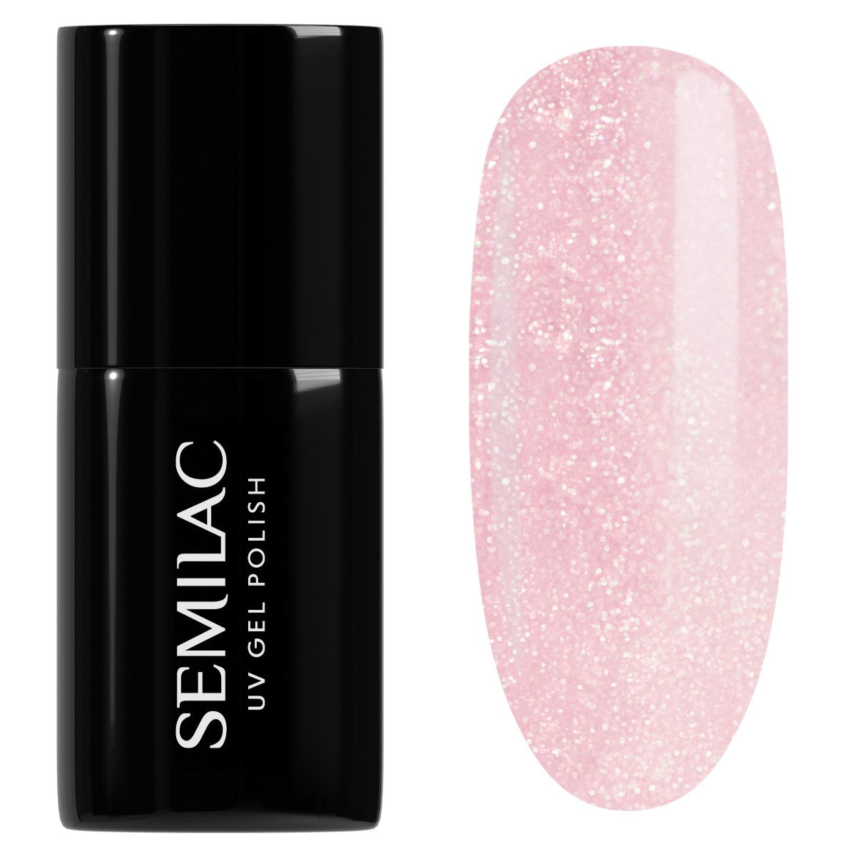 164 UV Hybrid Semilac Pink Crystals 7 ml