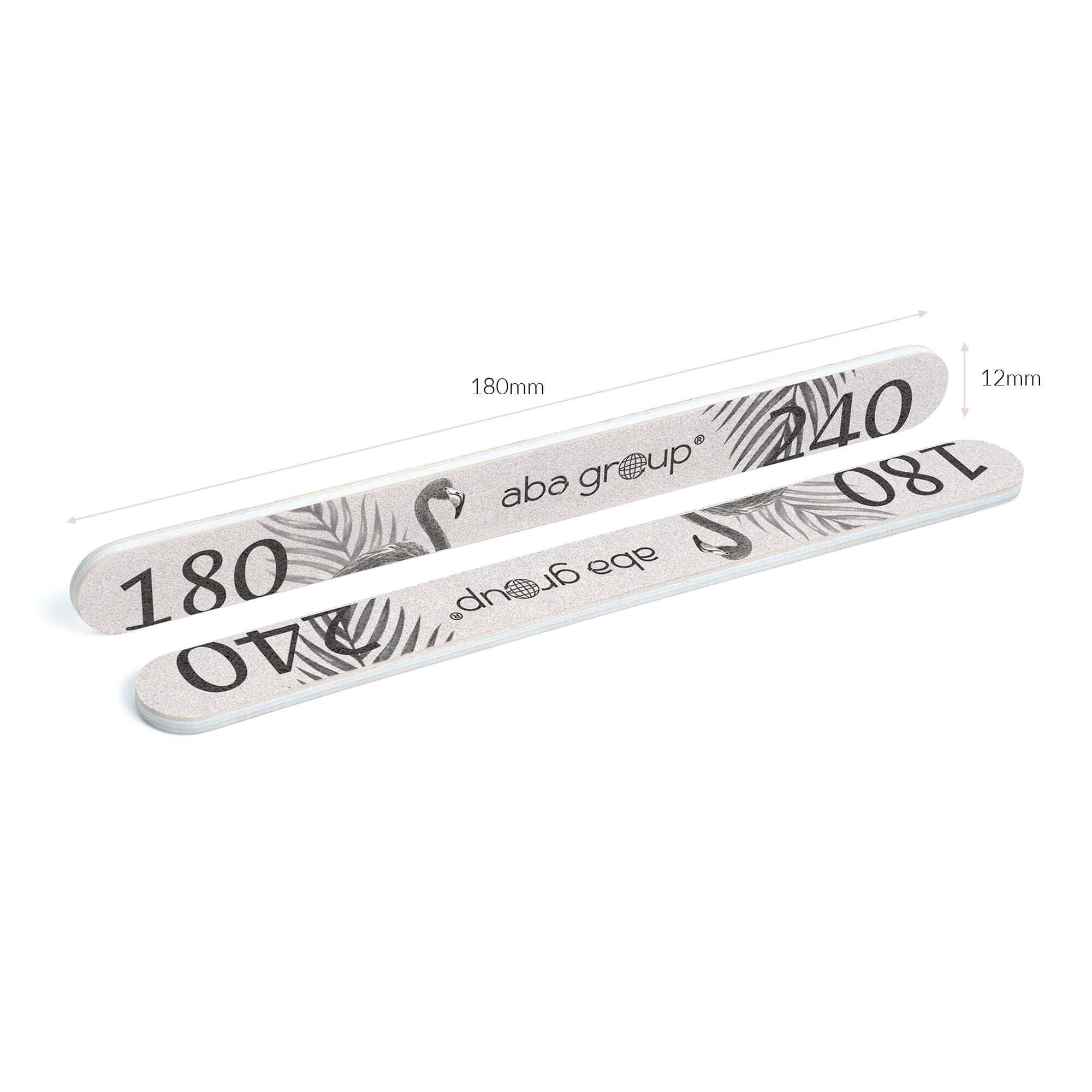 Lime à ongles ABA droite 180/240 - 1 pièce