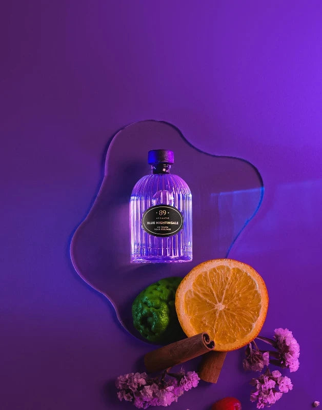 AROMATIC 89 Reed diffuser - Retro collection Blue Nightingale, 50ml