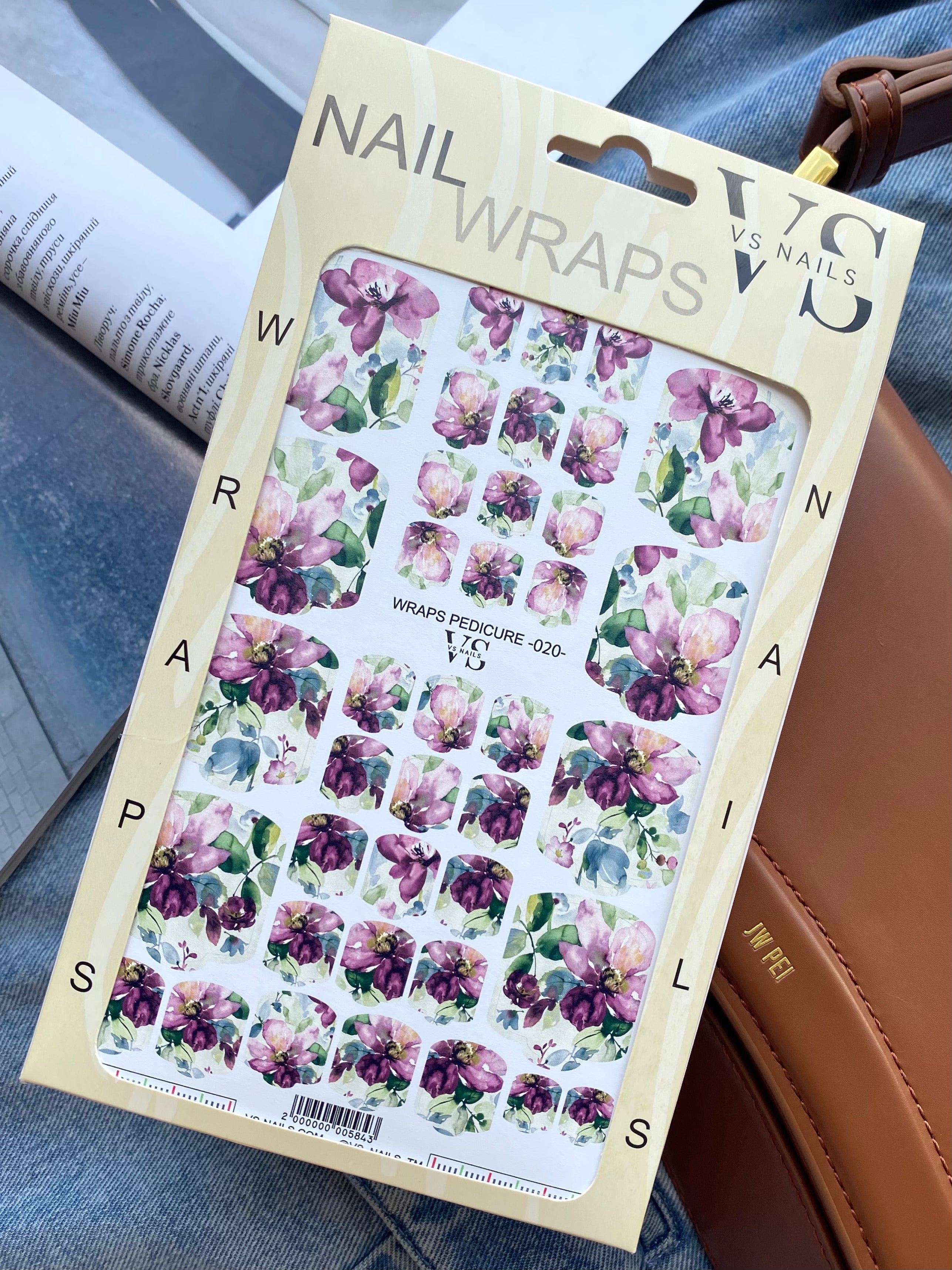 VS NAILS Pedicure Wraps Nr.20
