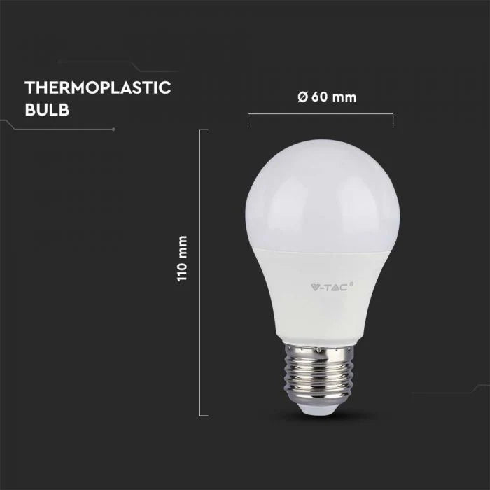 Ampoule LED E27 10,5 W (1 055 lm), SAMSUNG, A60, IP20, lumière blanche froide 6 500 K