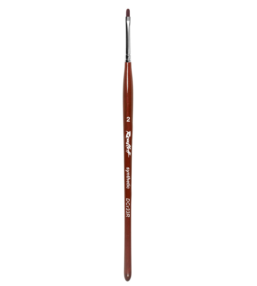 Roubloff, pinceau ovale pour le nail art [DCr33R-2]