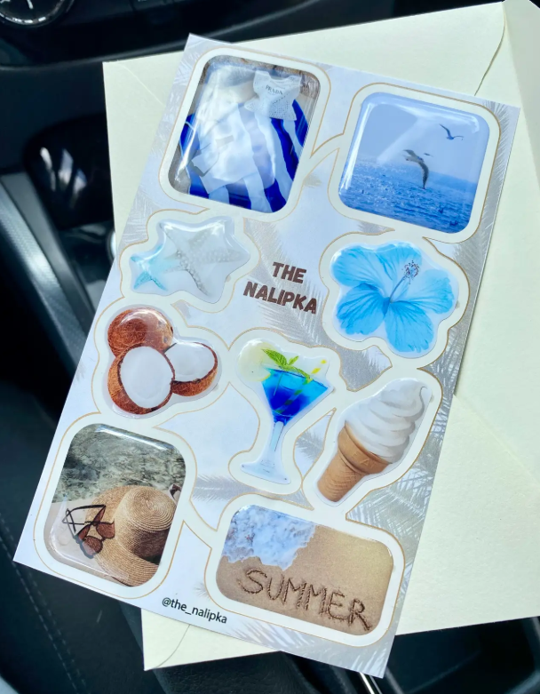 Pack d'autocollants VS Nails « Beach Mood »