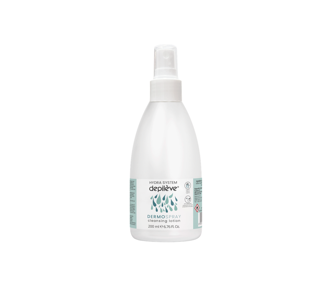 Depileve DERMO SPRAY Antiseptic Cleansing Spray 200 ml