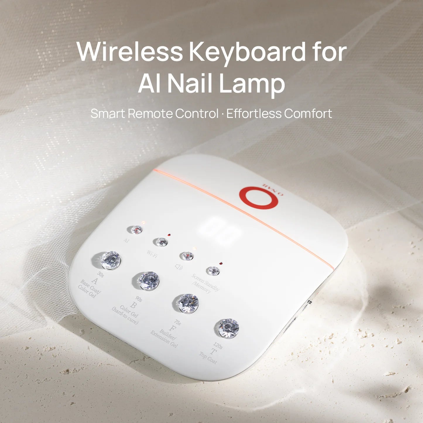 ONAIL Wireless Remote Control for AI LED Manicure Lamp