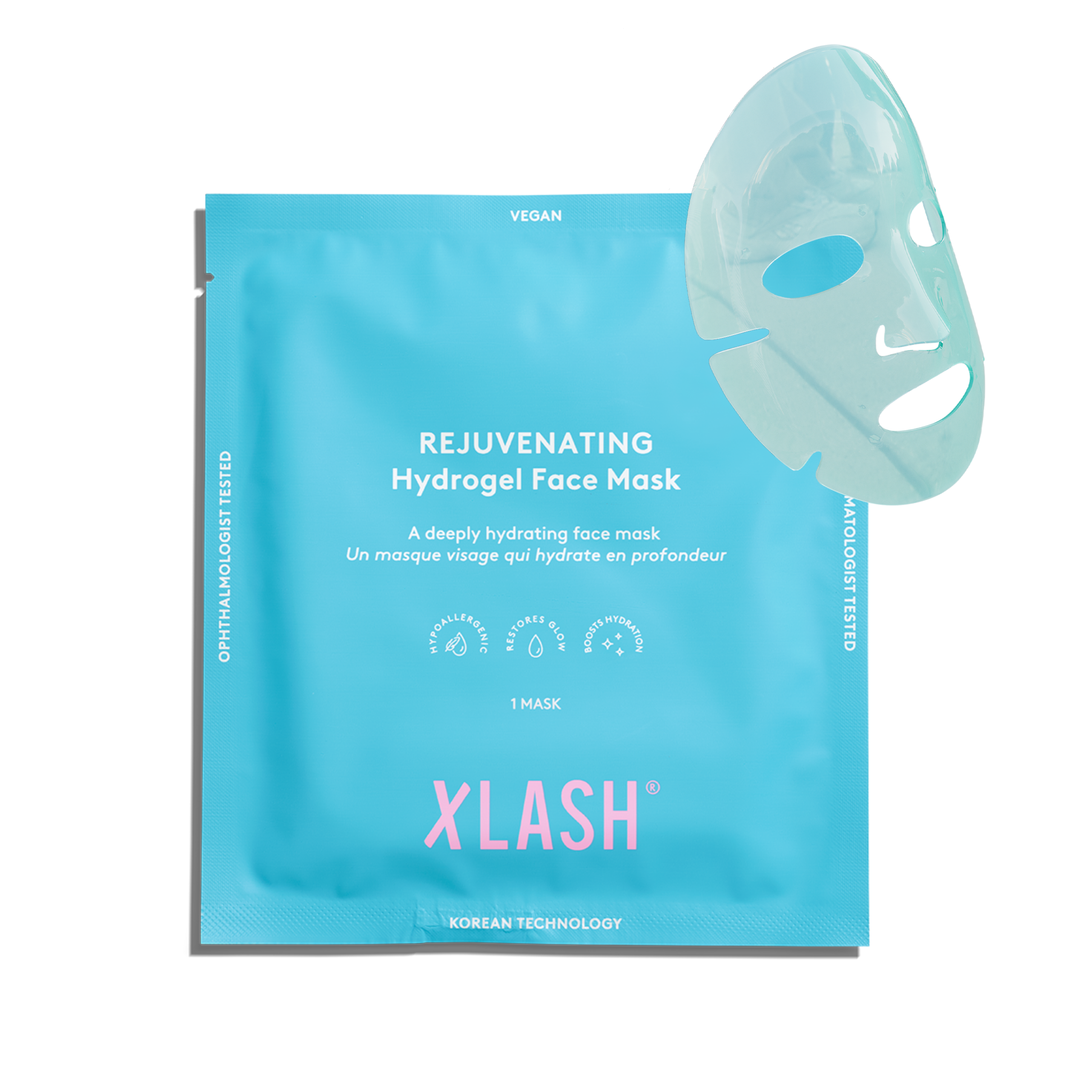 XLASH Rejuvenating Hydrogel Mask - masque hydrogel régénérant, 1 g