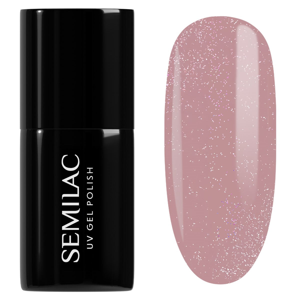 320 UV Hybrid Semilac Shimmer Dust Beige 7 ml