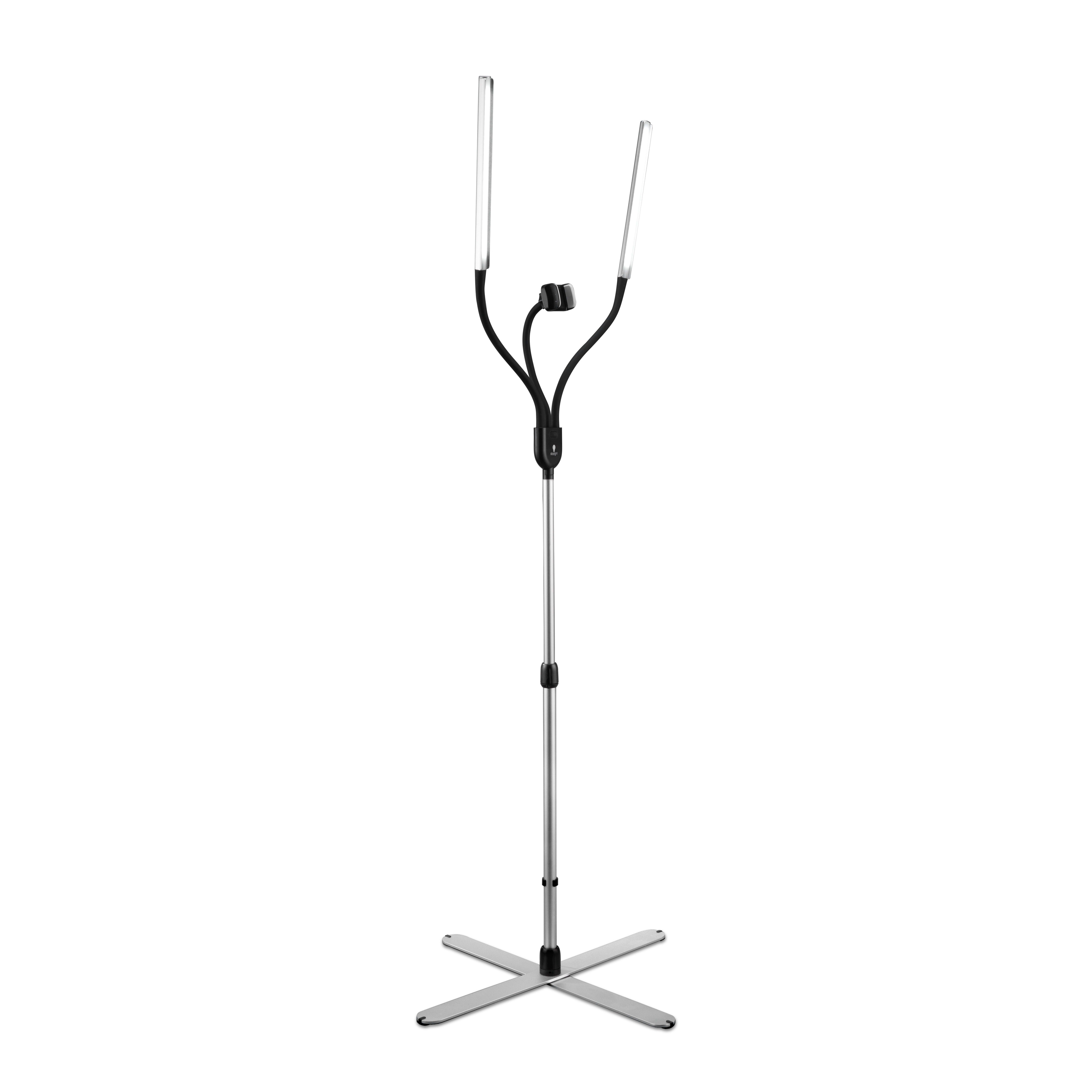 Lampe LED Daylight - Lampe de sol à 2 panneaux pour professionnels [Gemini Floor]