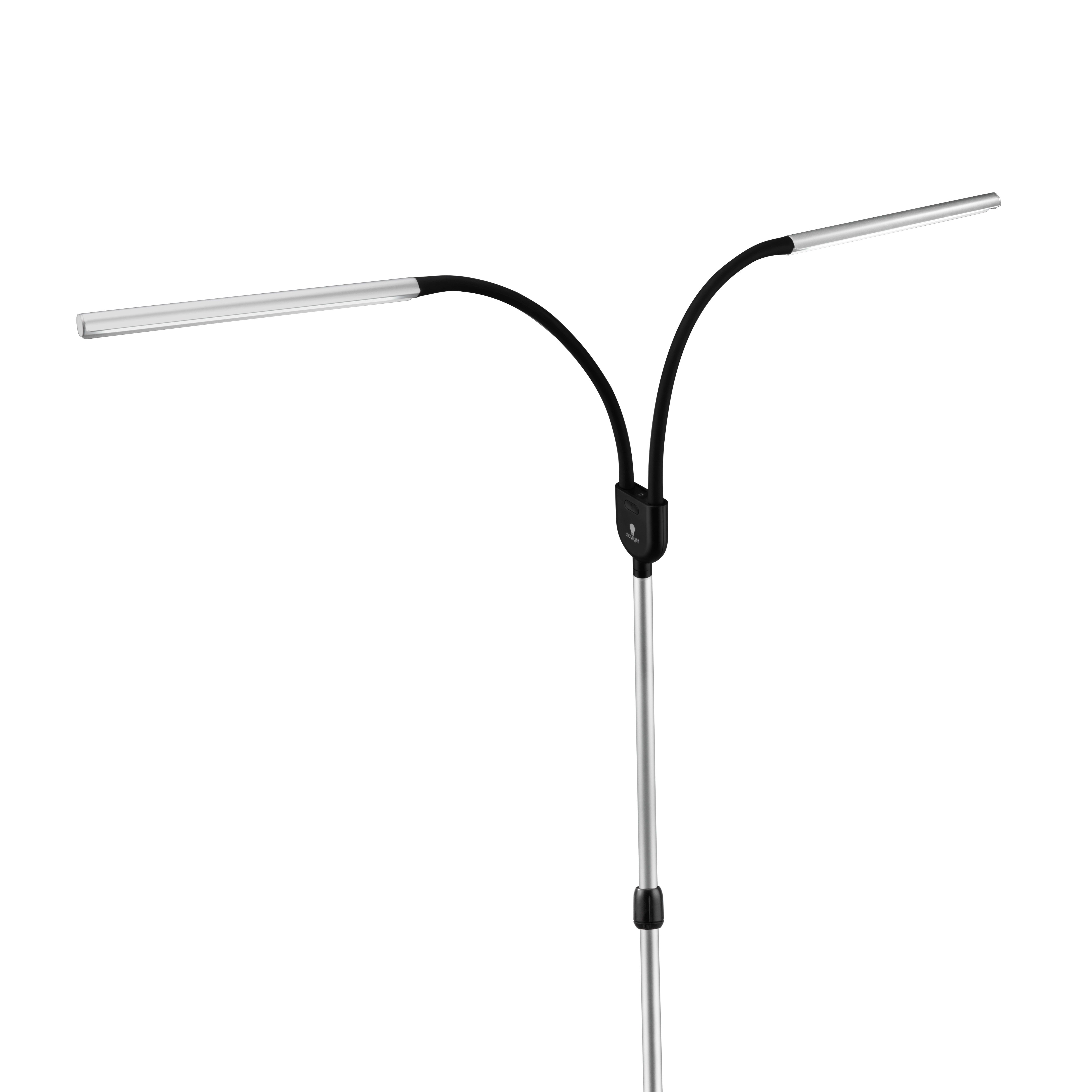 Lampe LED Daylight - Lampe de sol à 2 panneaux pour professionnels [Gemini Floor]