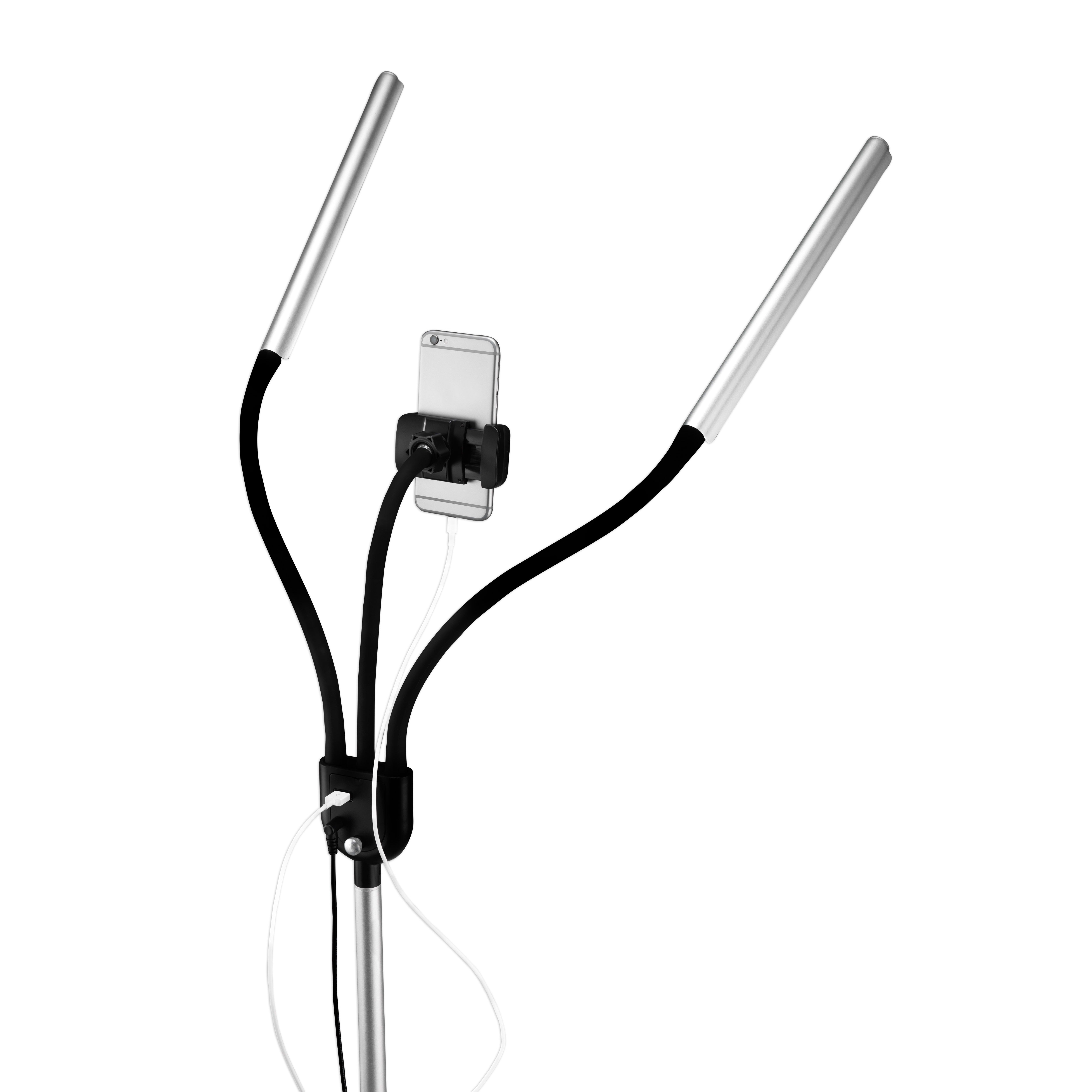 Lampe LED Daylight - Lampe de sol à 2 panneaux pour professionnels [Gemini Floor]