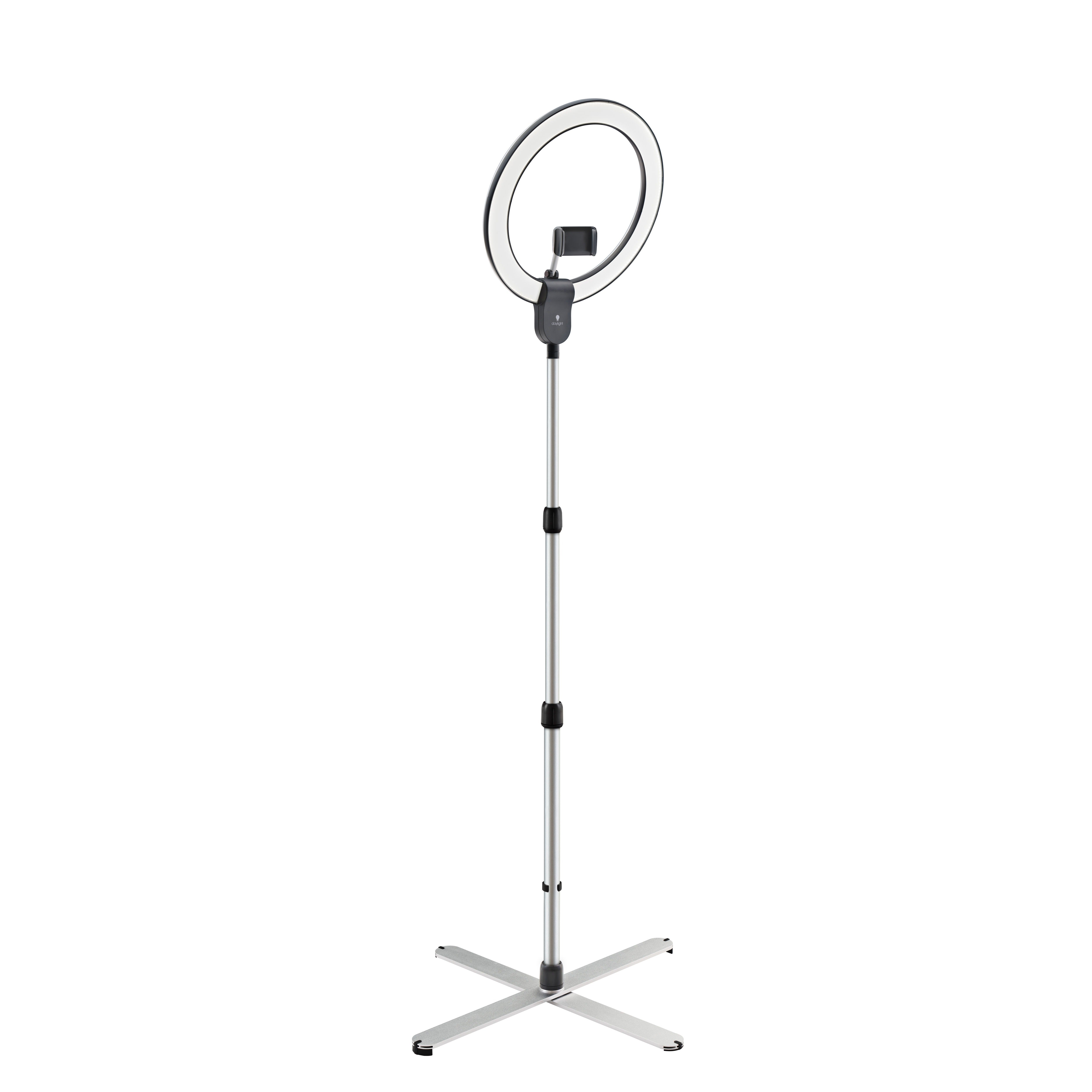 Lampe LED Daylight - lampe de sol circulaire pour professionnels [Aura Ring]