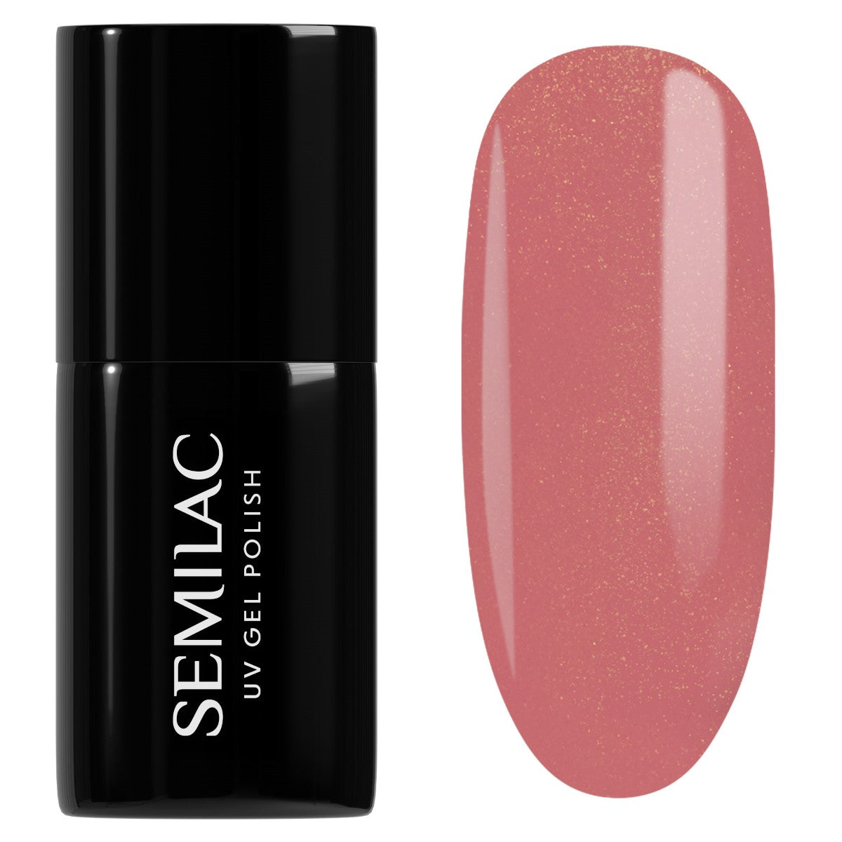 378 UV Semilac Hybrid Shimmer Stone Amber 7 ml