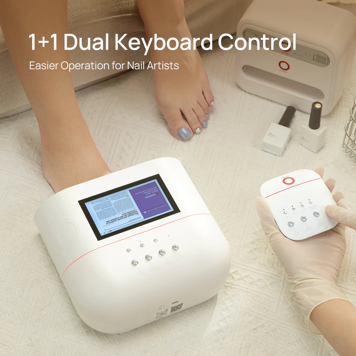 ONAIL Wireless Remote Control for AI LED Manicure Lamp