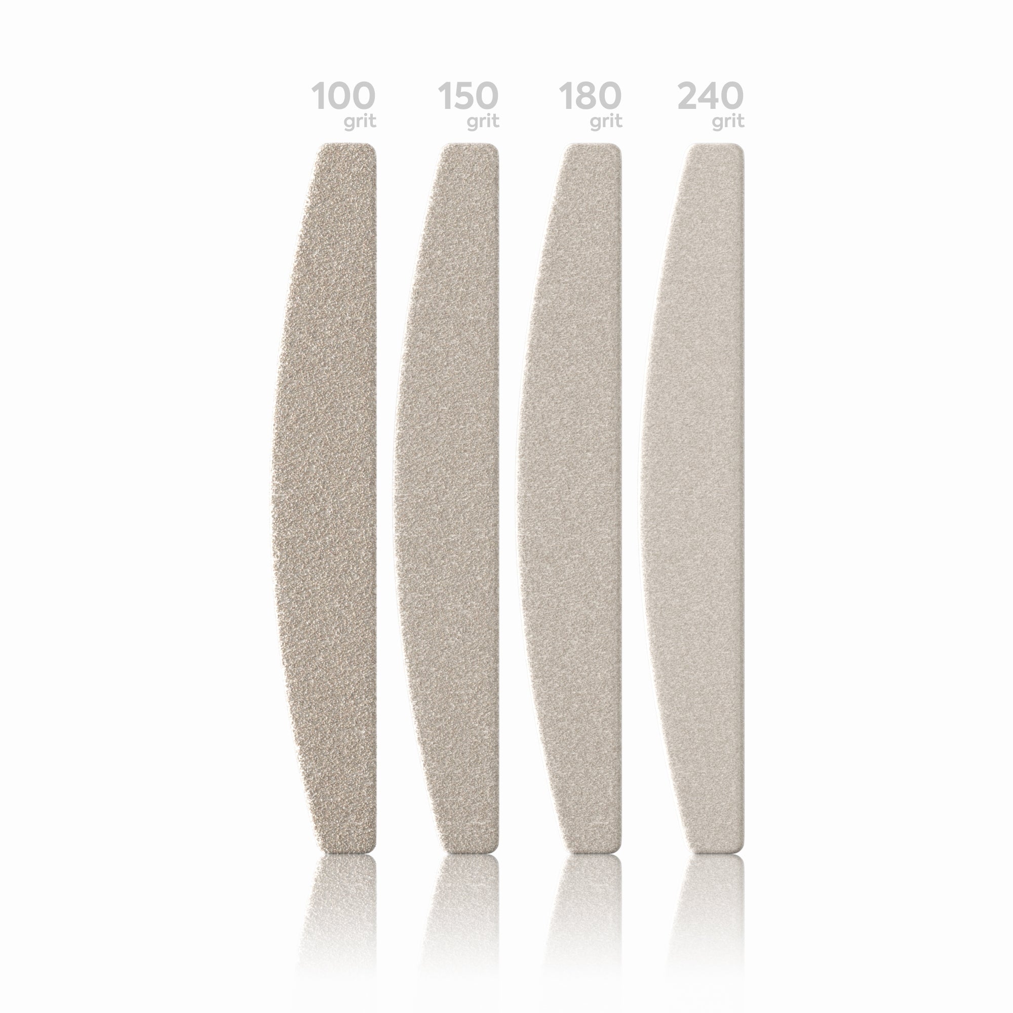 Fiches interchangeables Wonderfile « Demi-lune » à fond souple, blanches, 162 x 24 mm, 100 g, 20 pièces [WFF162/100]