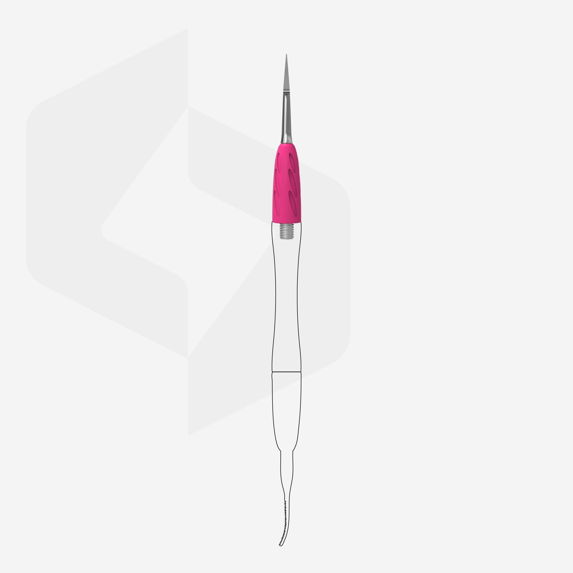 STALEKS Combo UNIQ 34, partie active de la lame de curette [WPPQ-34]