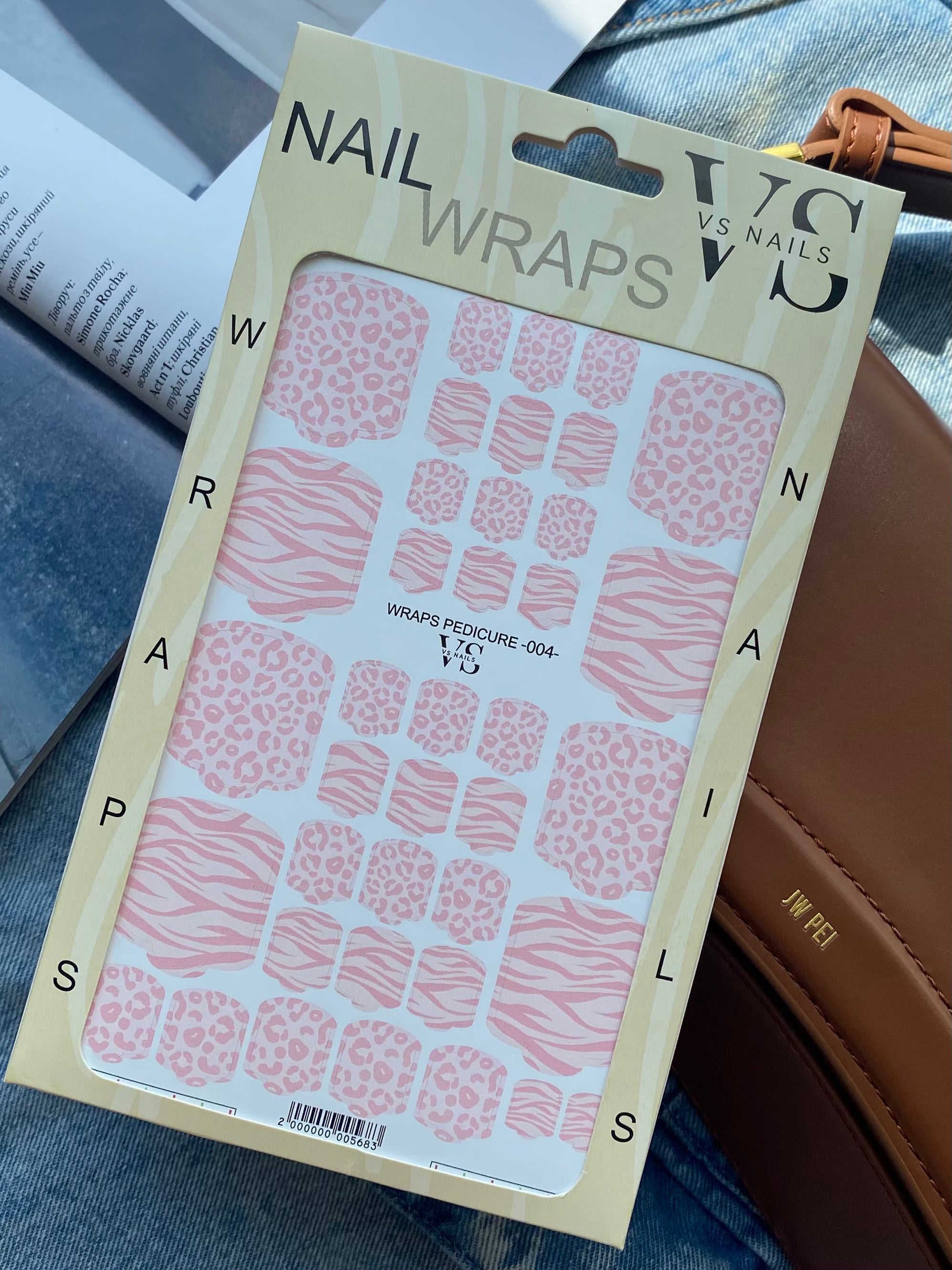 VS NAILS Pedicure Wraps Nr.4