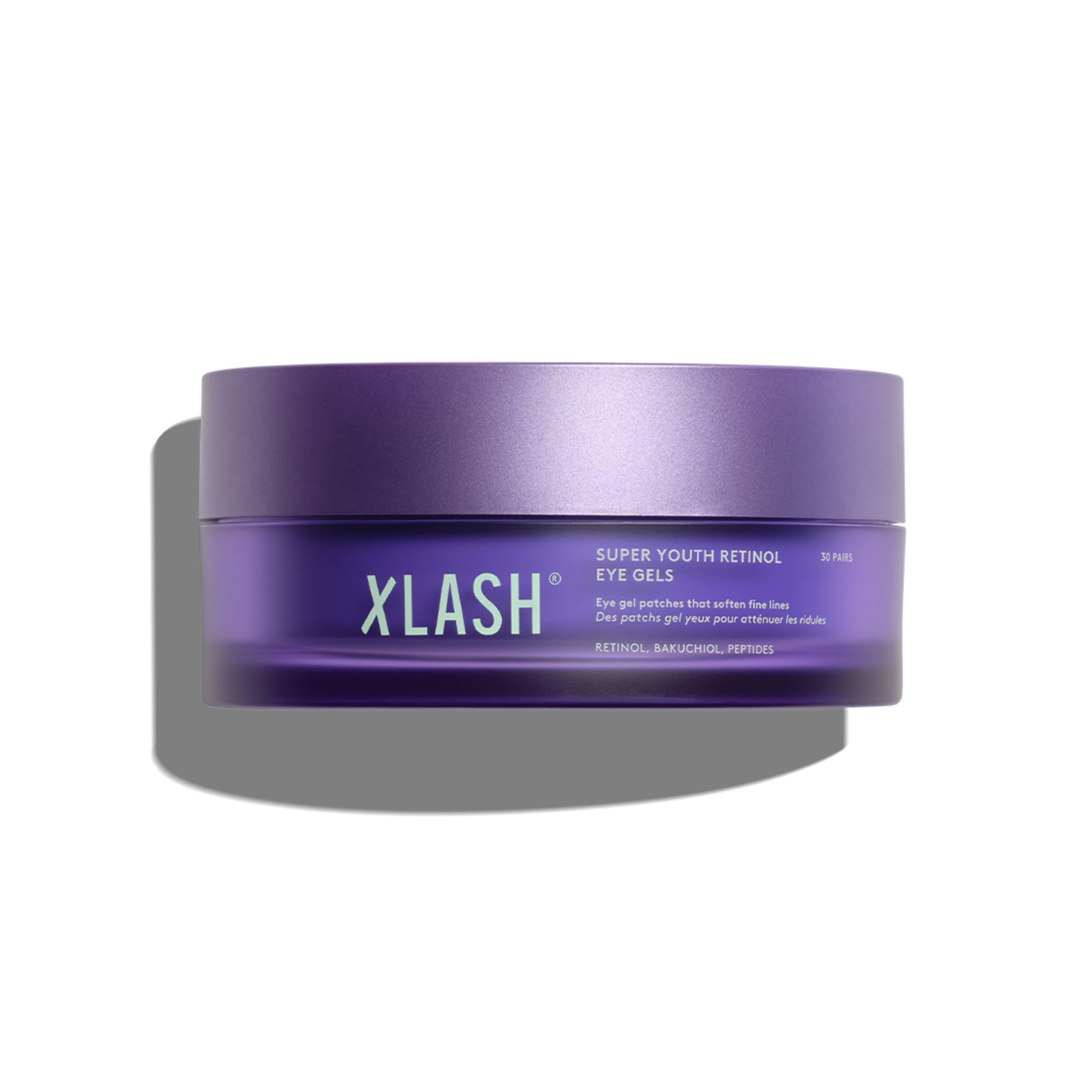 XLASH Super Youth Retinol Eye Gels - patchs hydrogel, 60 pièces