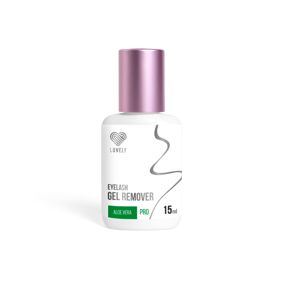 LOVELY Démaquillant pour cils en gel à l'aloe vera, 15 ml