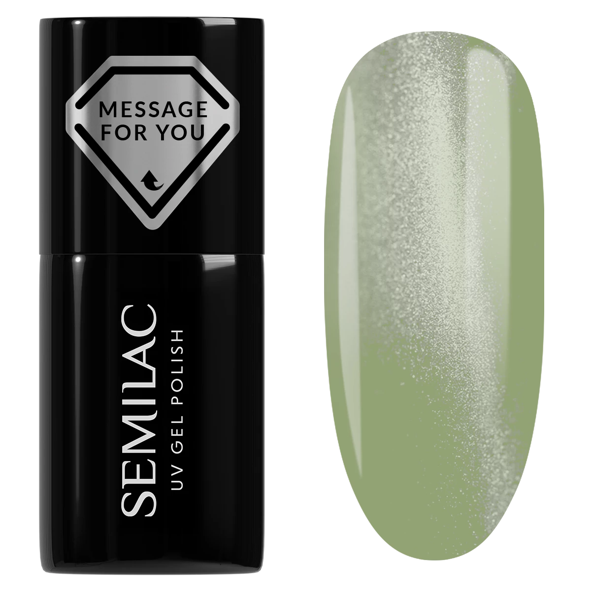 732 Vernis gel UV Semilac « Pistachio Latte Gloss » 7 ml