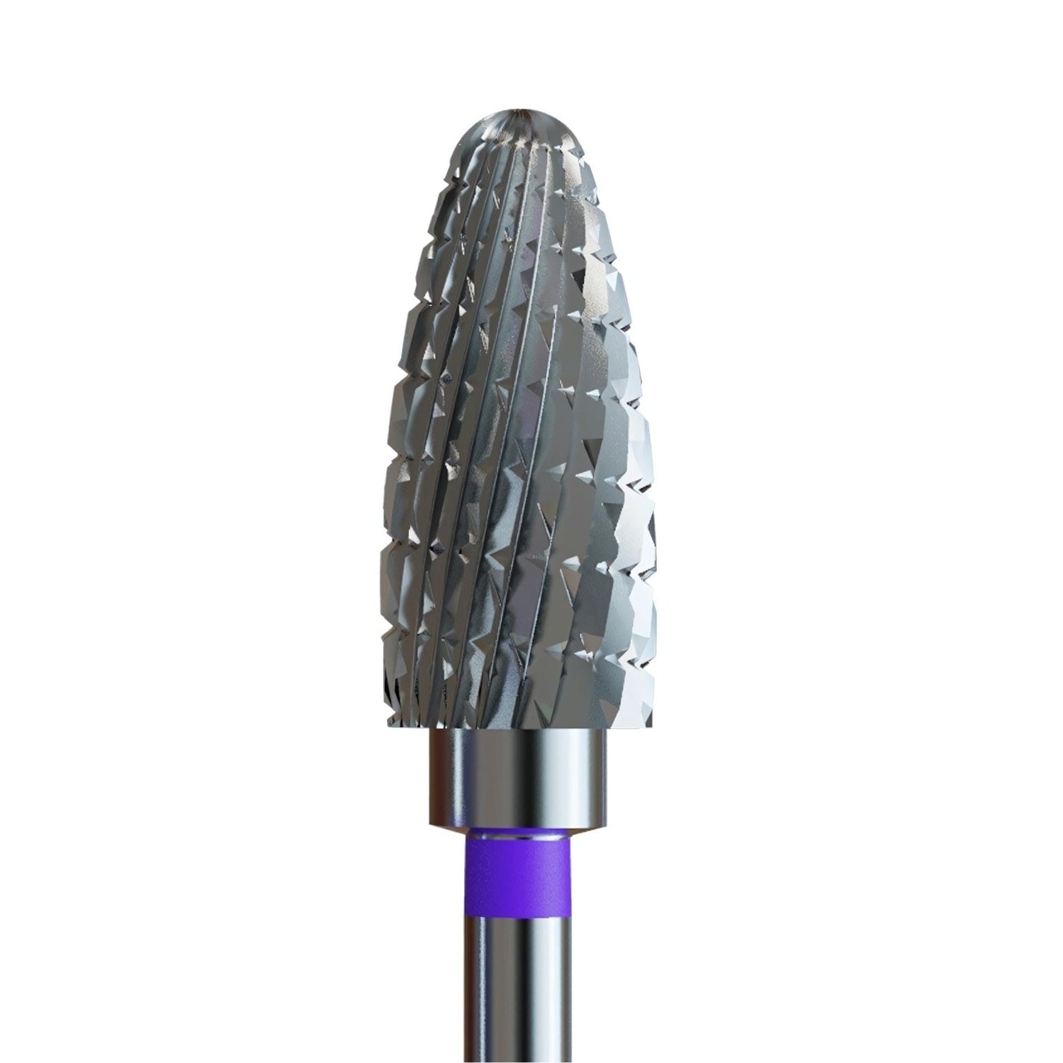 IQ NAILS Fraise en carbure pour le dépolissage, violette 060 [274.134.060]