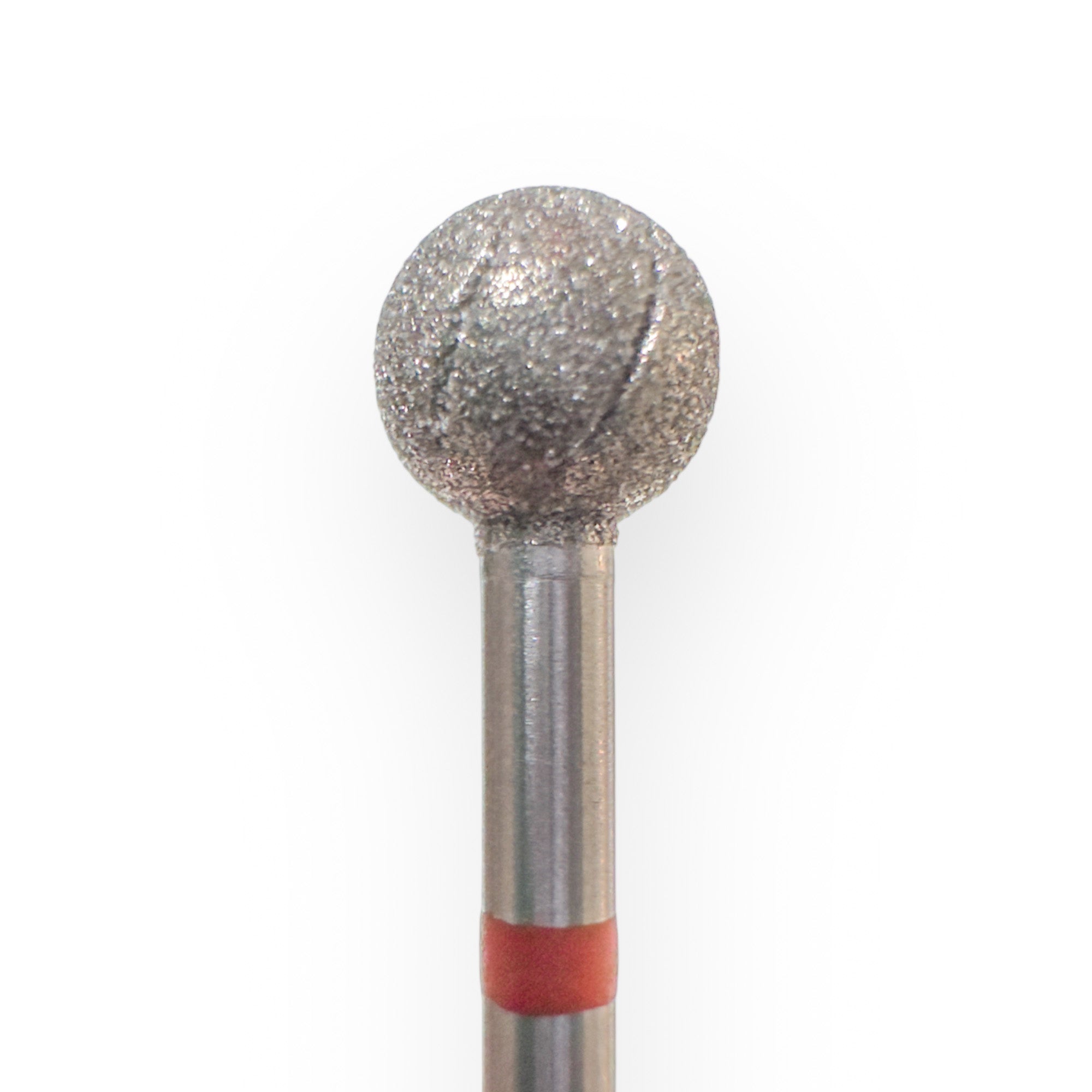 KMIZ Fraise diamantée à rainures, boule rouge 060 [118571]