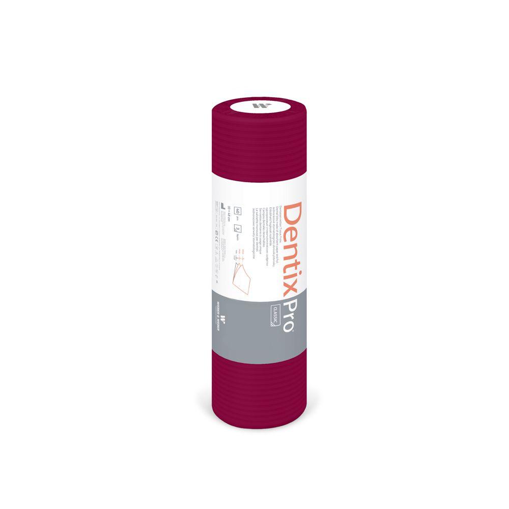 MedixPro PAPER 50 cm, 2-ply, burgundy [L50N-50-M]