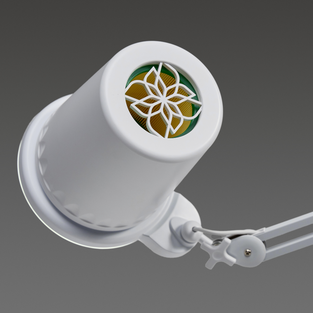 Aspirateur 4BLANC Alize avec fixation de table et éclairage LED