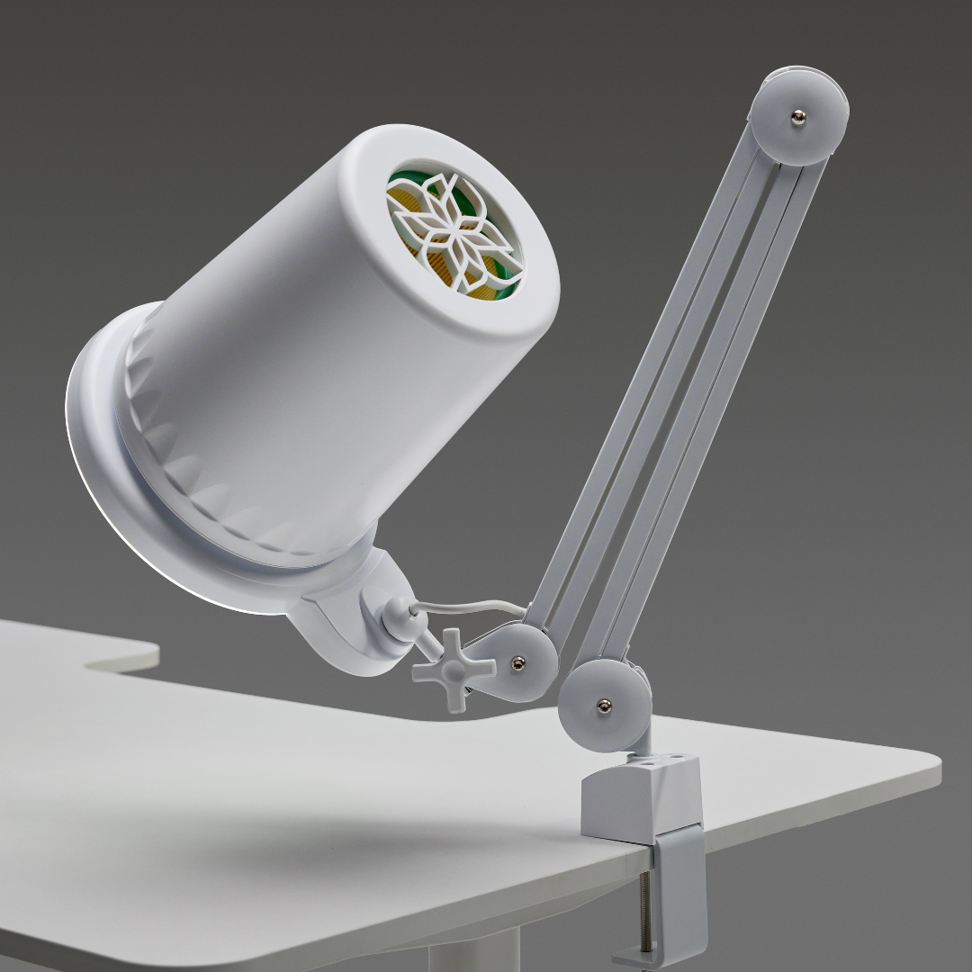 Aspirateur 4BLANC Alize avec fixation de table et éclairage LED