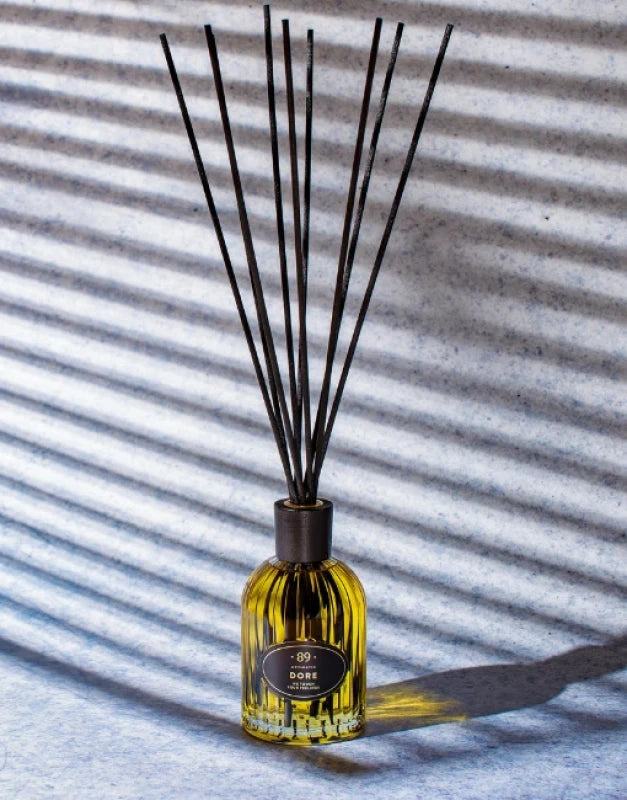 AROMATIC 89 Diffuseur à roseaux Ohena, 250 ml (Collection Or) (Orientale-Boisée)