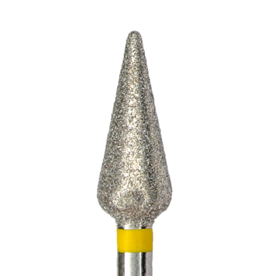 Fraise diamantée KMIZ, goutte jaune 050 [118207]