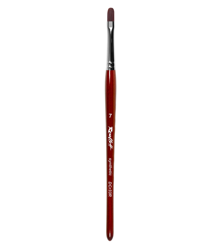 Roubloff, pinceau ovale pour le nail art [DCr33R-7]