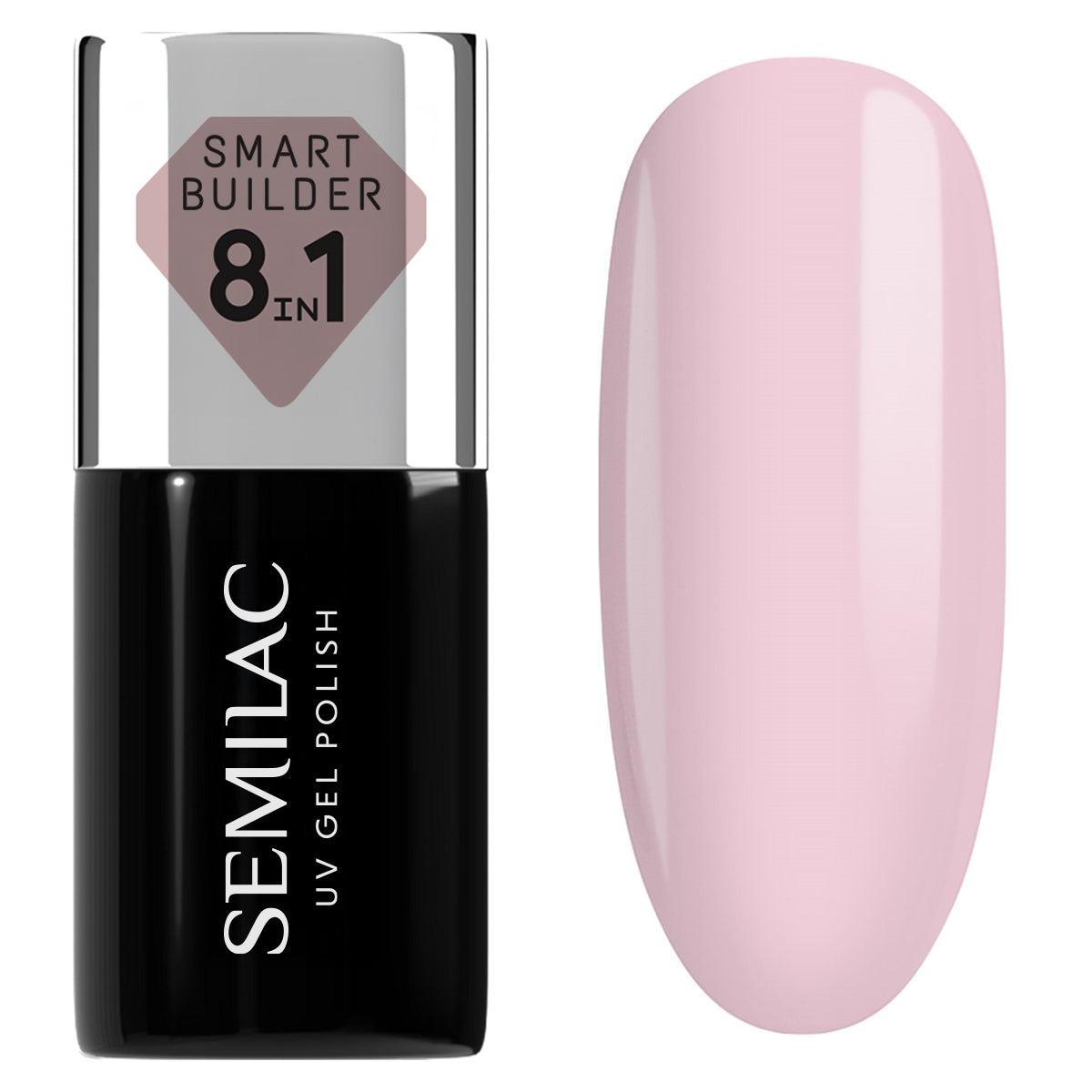 809 Semilac Smart Builder 8-en-1 Rose tendre 7 ml