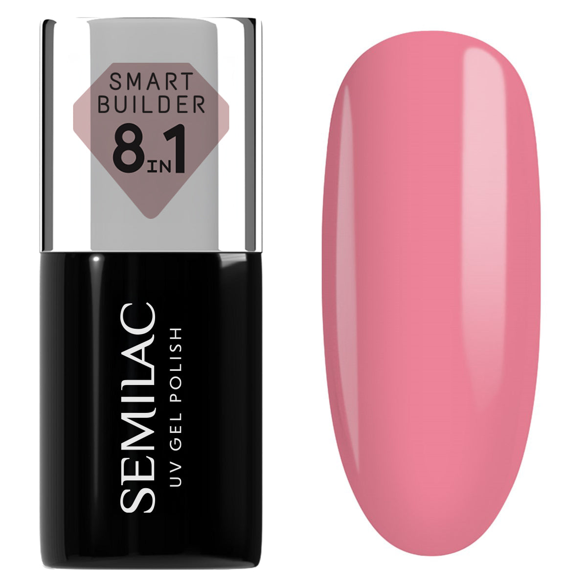 813 Semilac Smart Builder 8-en-1 Rose pastel 7 ml