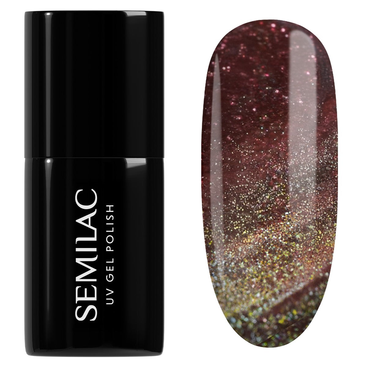 824 Semilac Vernis gel UV Digital Red 7 ml