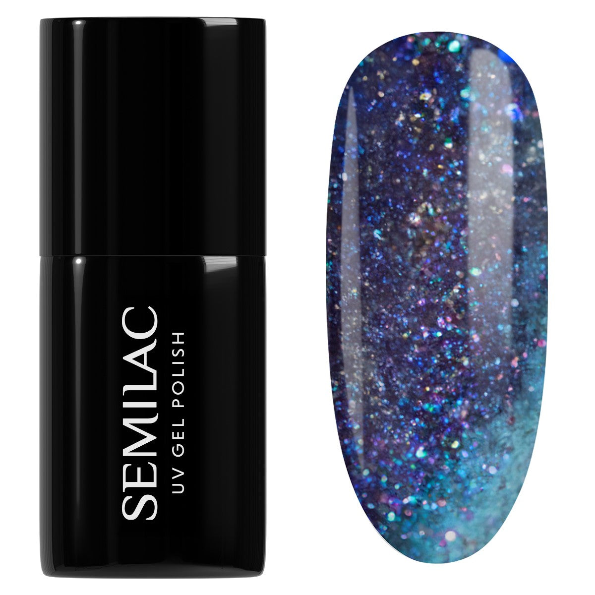 826 Semilac Vernis gel UV Virtual Blue 7 ml