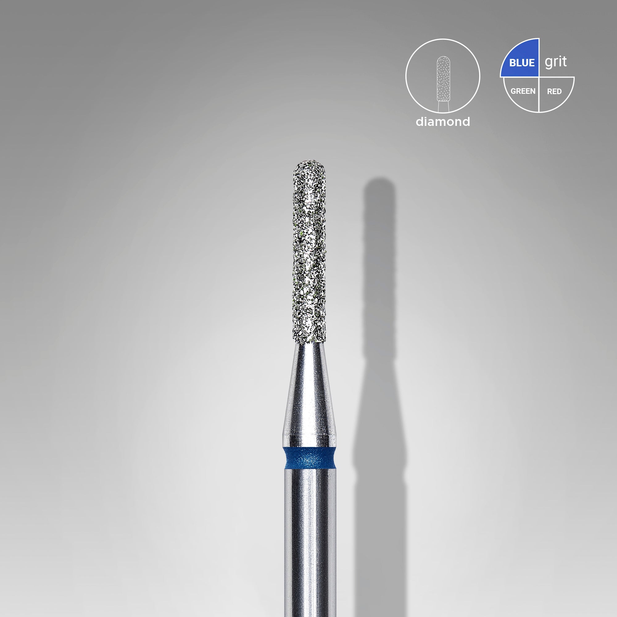 STALEKS Fraise cylindrique bleue, diamètre 1,4 mm / partie active 8 [FA30B014/8]