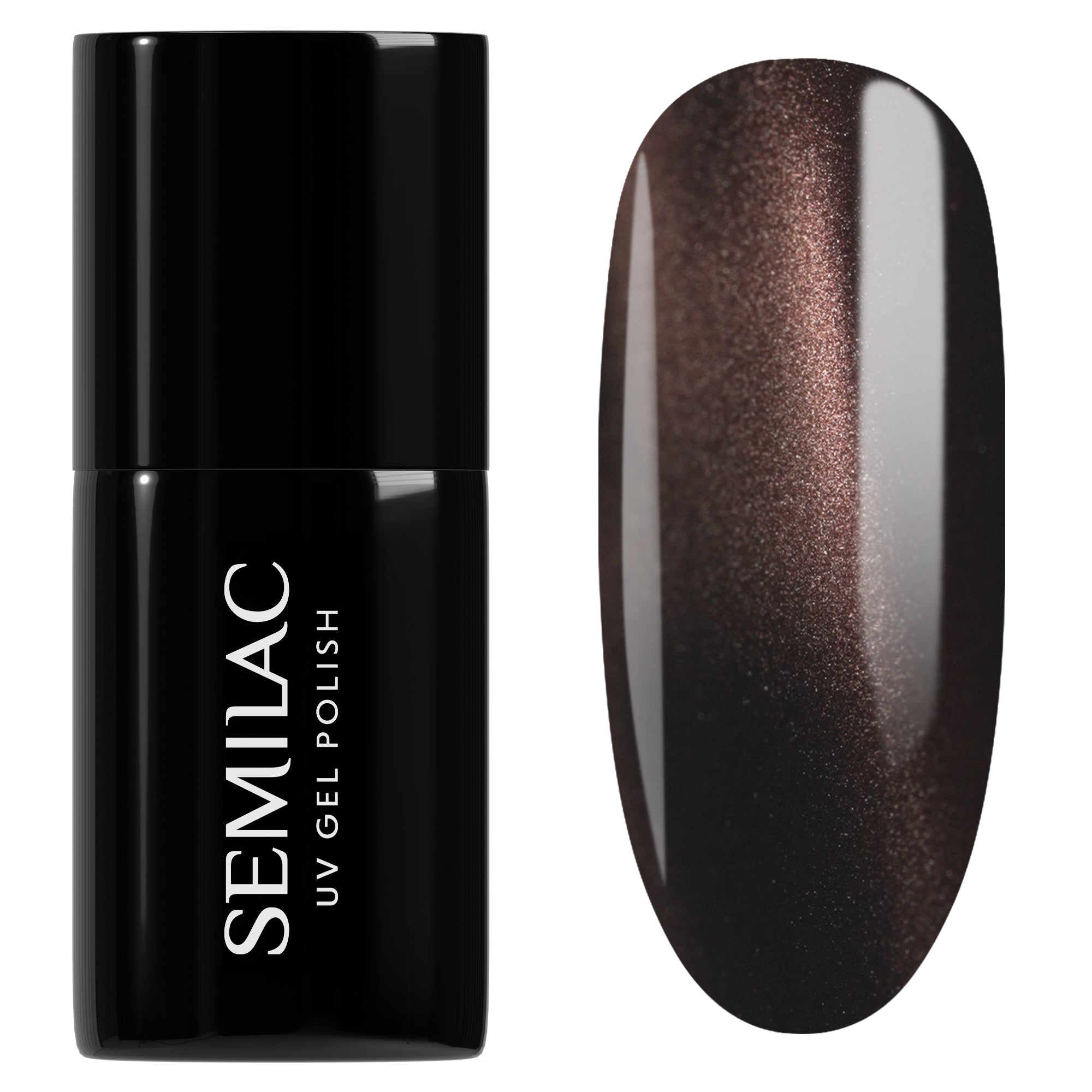 965 Semilac Vernis gel UV Chocolate Gloss 7 ml