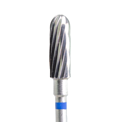 KMIZ Fraise en carbure cylindrique (à coupe unilatérale) bleue 045 [115814]