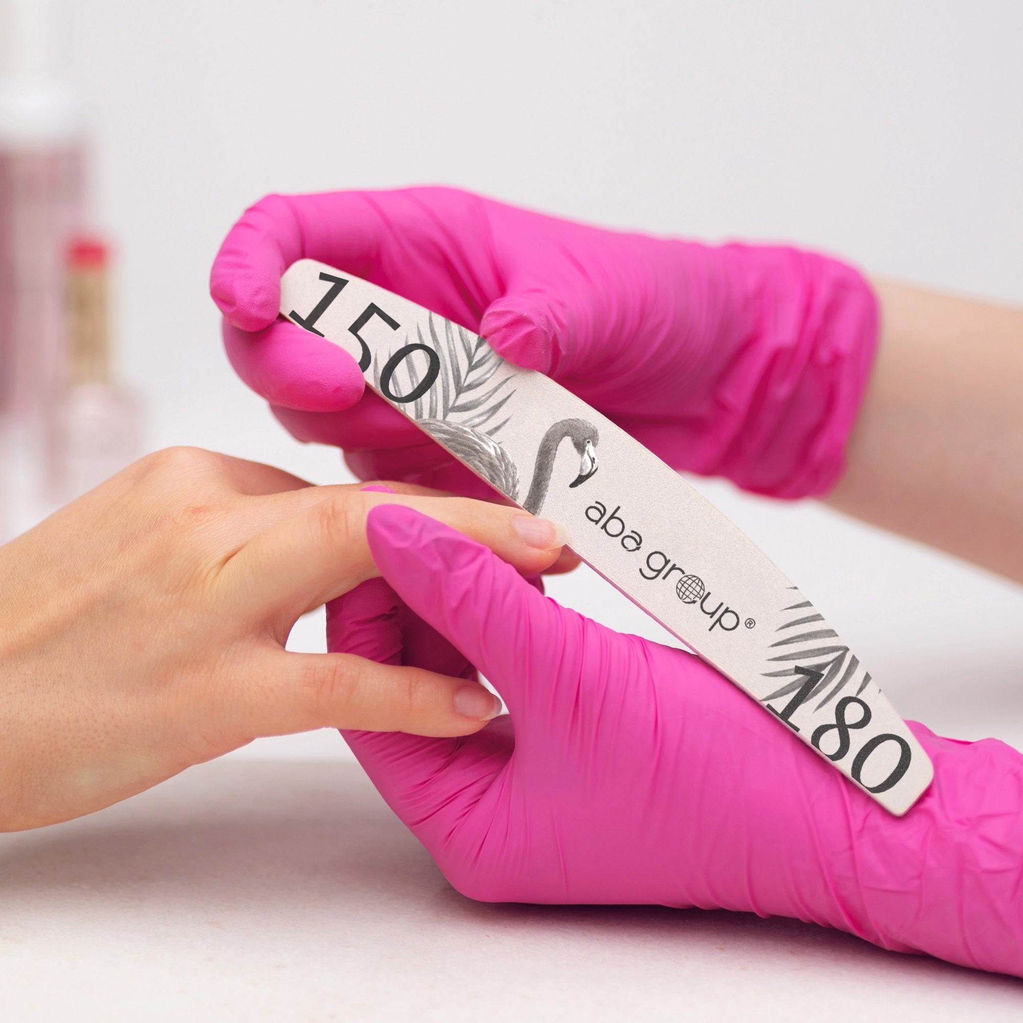 Lime à ongles ABA demi-lune 150/180 - 1 pièce