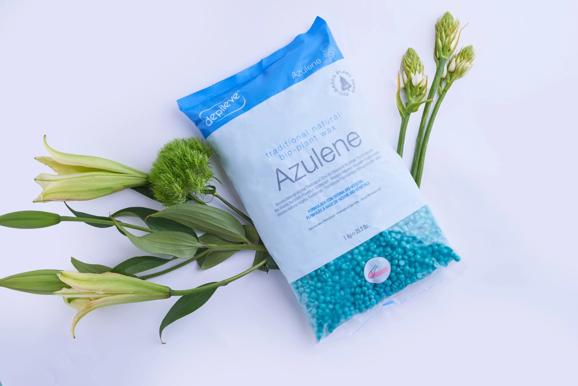 Depileve BIO BEES WAX AZULENE granules 1 kg
