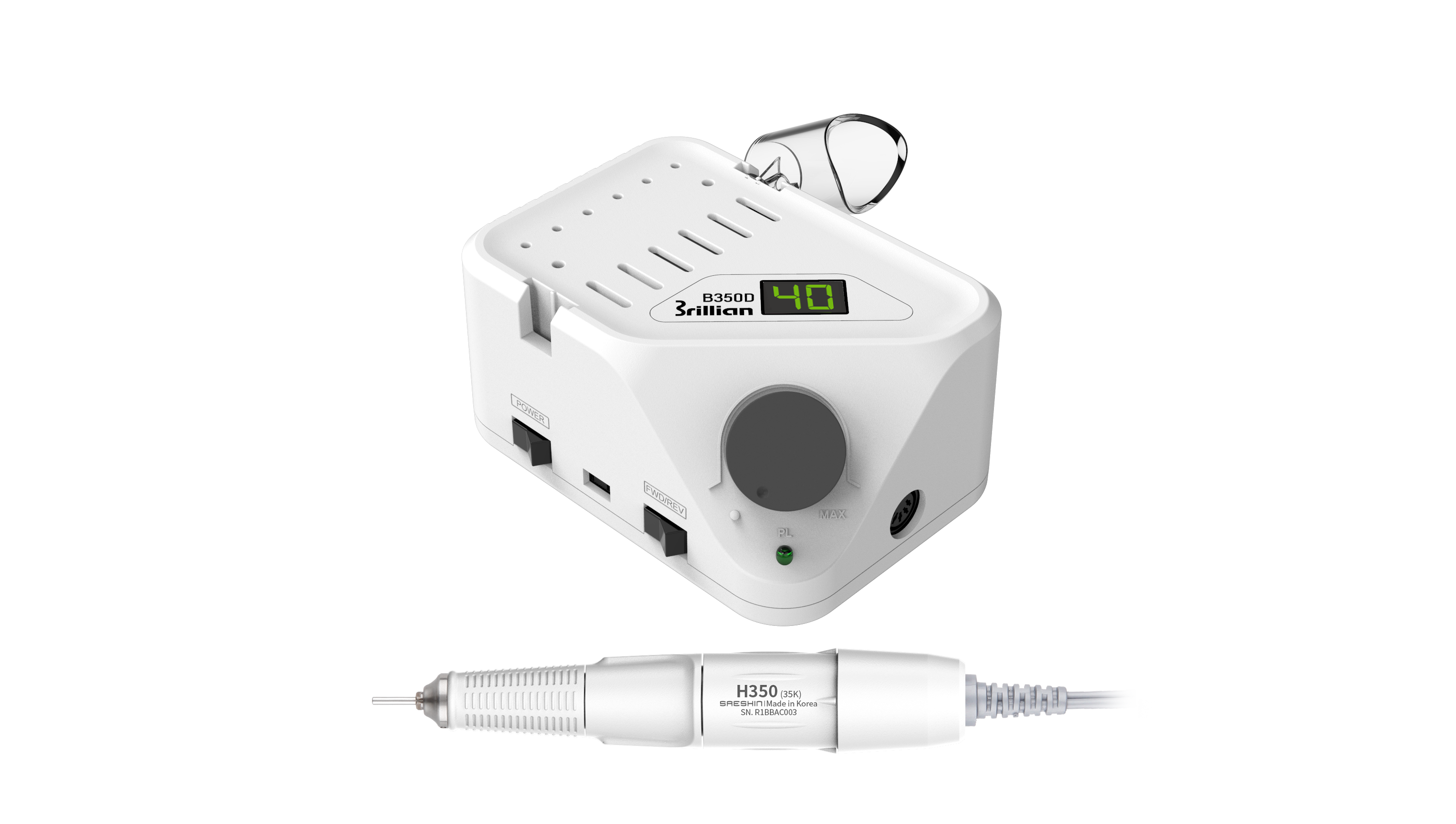 STRONG SAESHIN B350 (Black) Digital/H350 (White) (40,000 rpm)