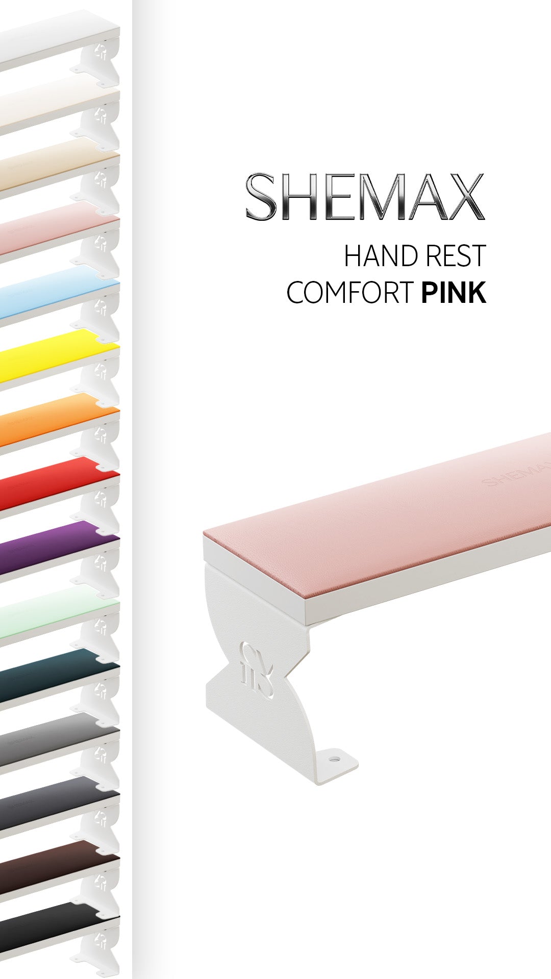 SHEMAX Accoudoir rose