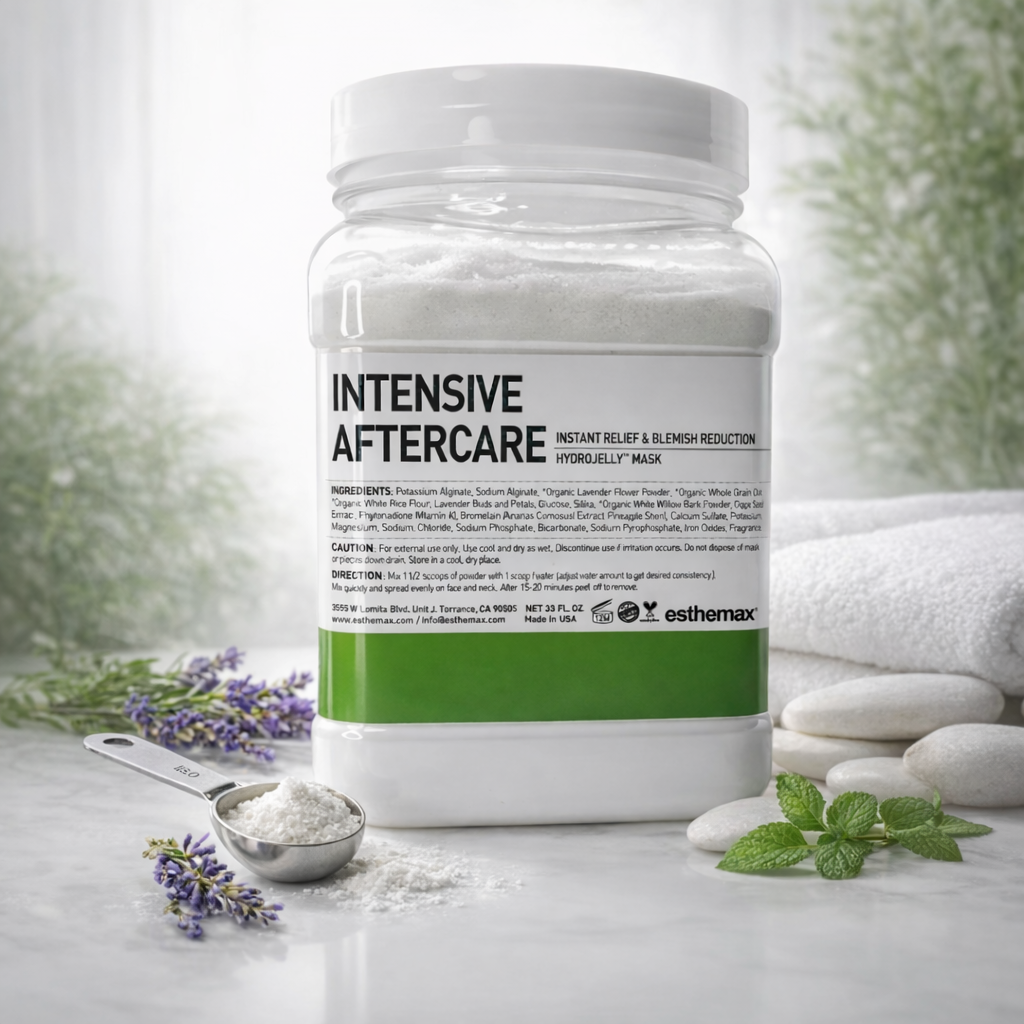 MASQUE HYDROGEL ESTHEMAX POUR SOINS INTENSIFS APRÈS TRAITEMENT 887 g