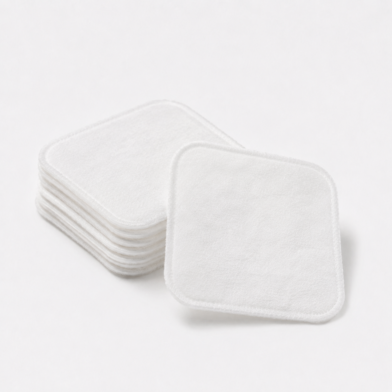 Disques de ouate PW, carrés, 500 g